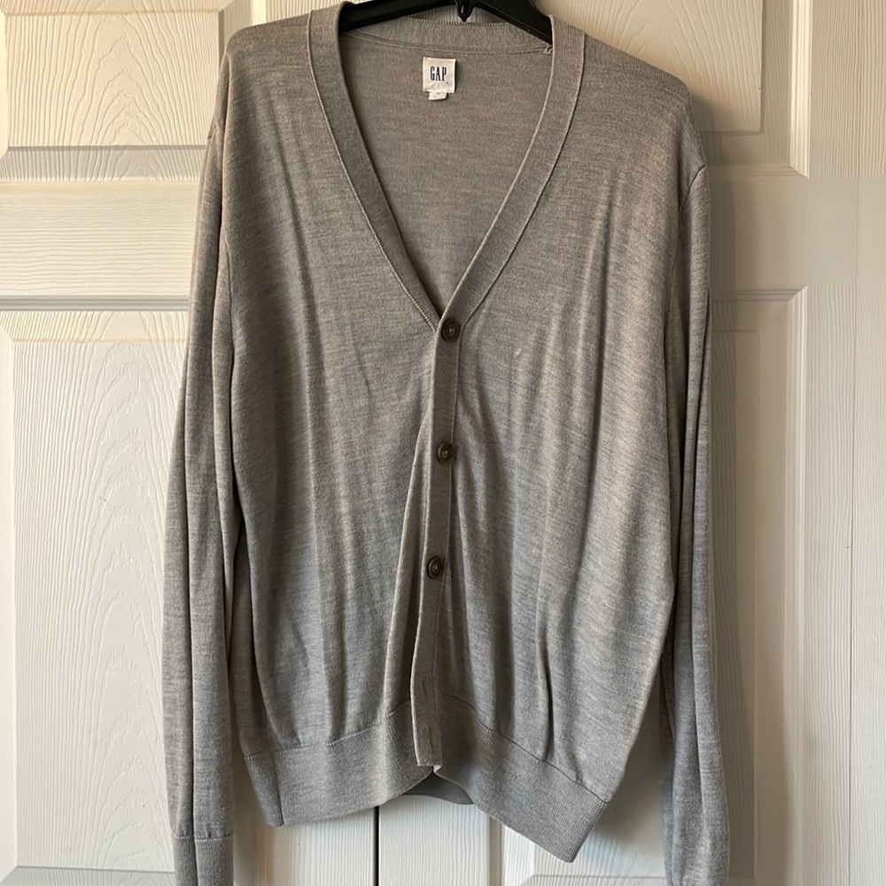 Gap grey cardigan